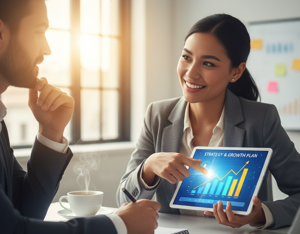 AI Generated image of a new client reaching out to the AFDV team