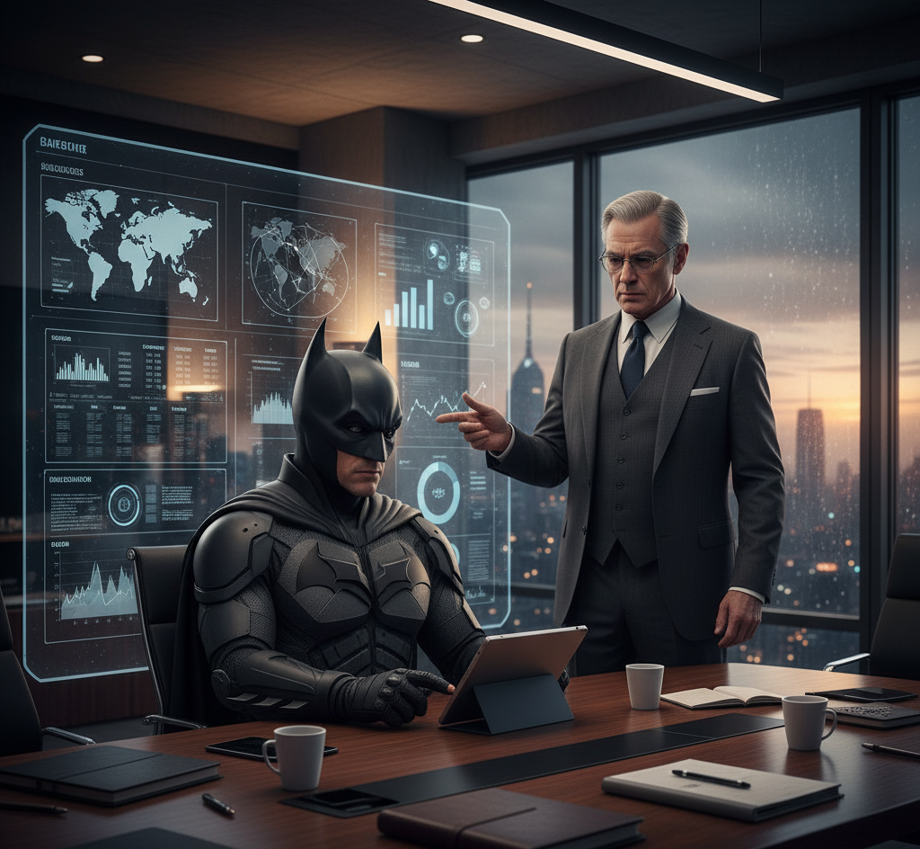 AFDV as Alfred and RCICs as Batman