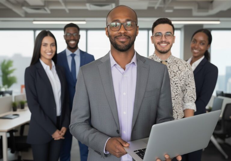 Marketing Team Presenting Marketing Plan